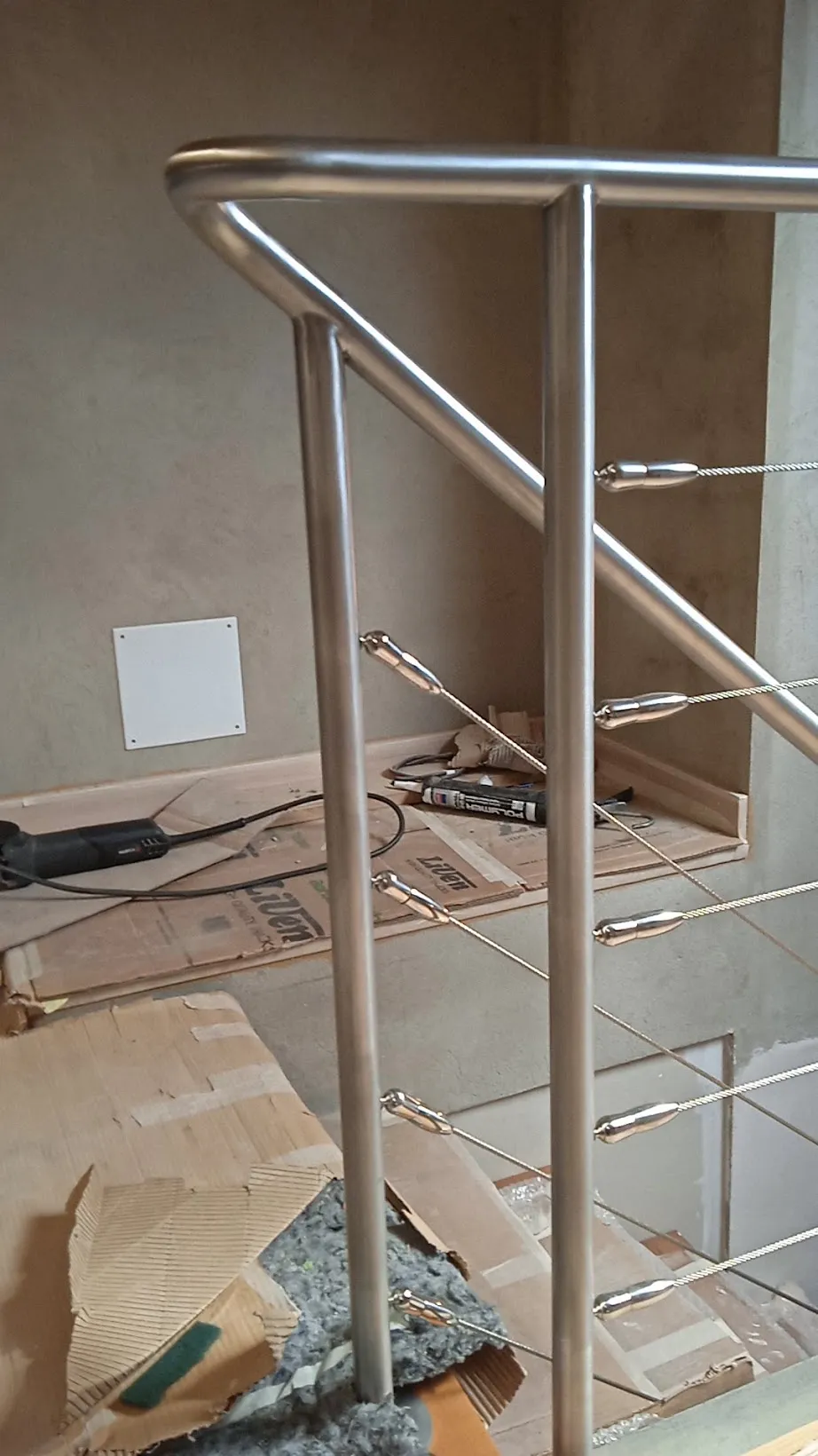 Fabricación barandilla interior vivienda