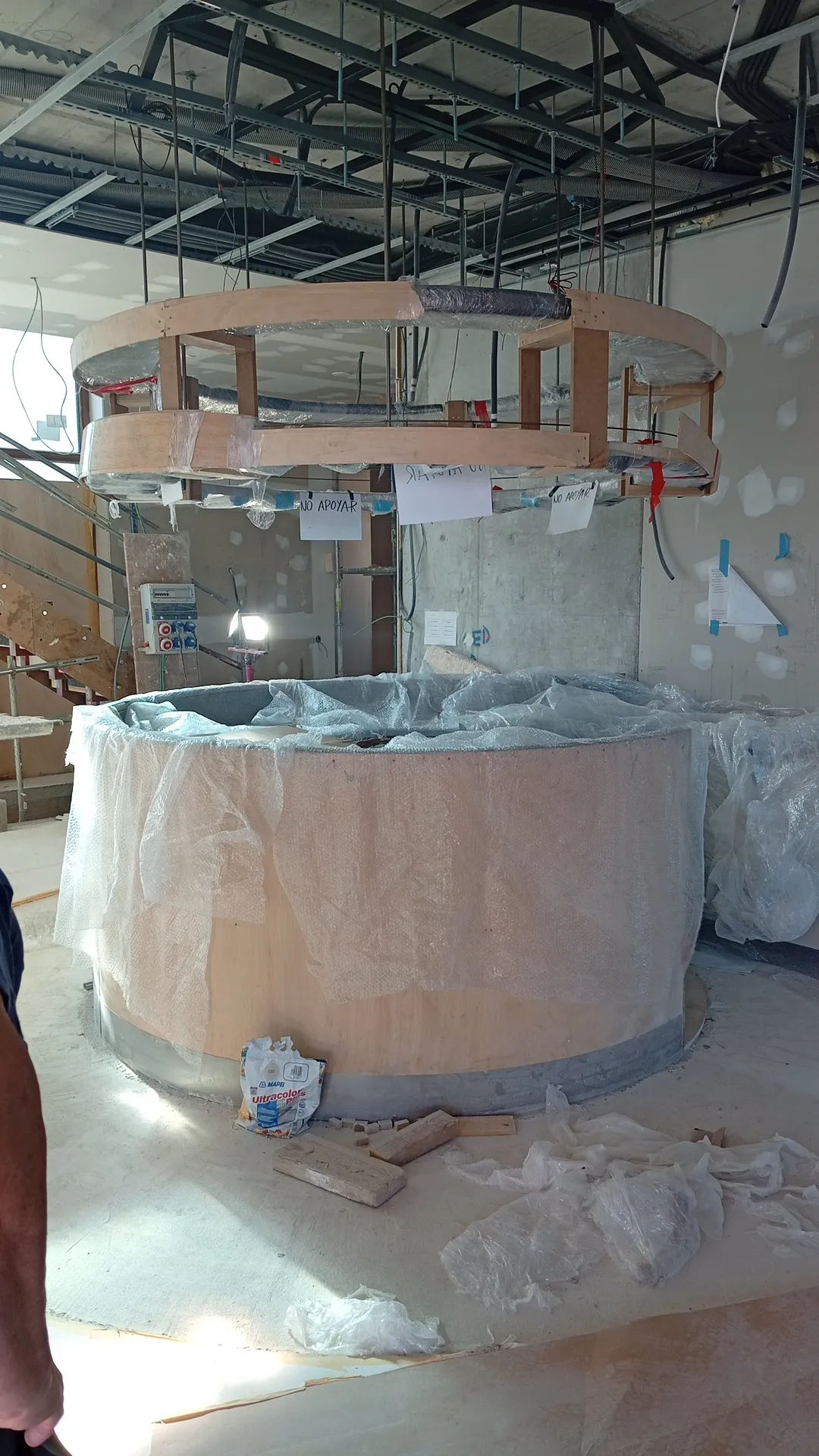 Fabricación barra de restauración circular