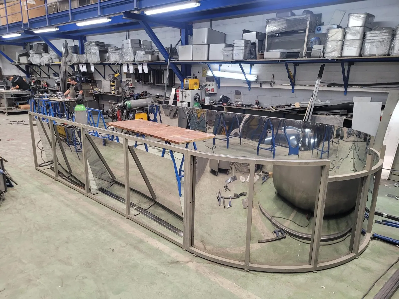 Fabricación estructura industrial - 1