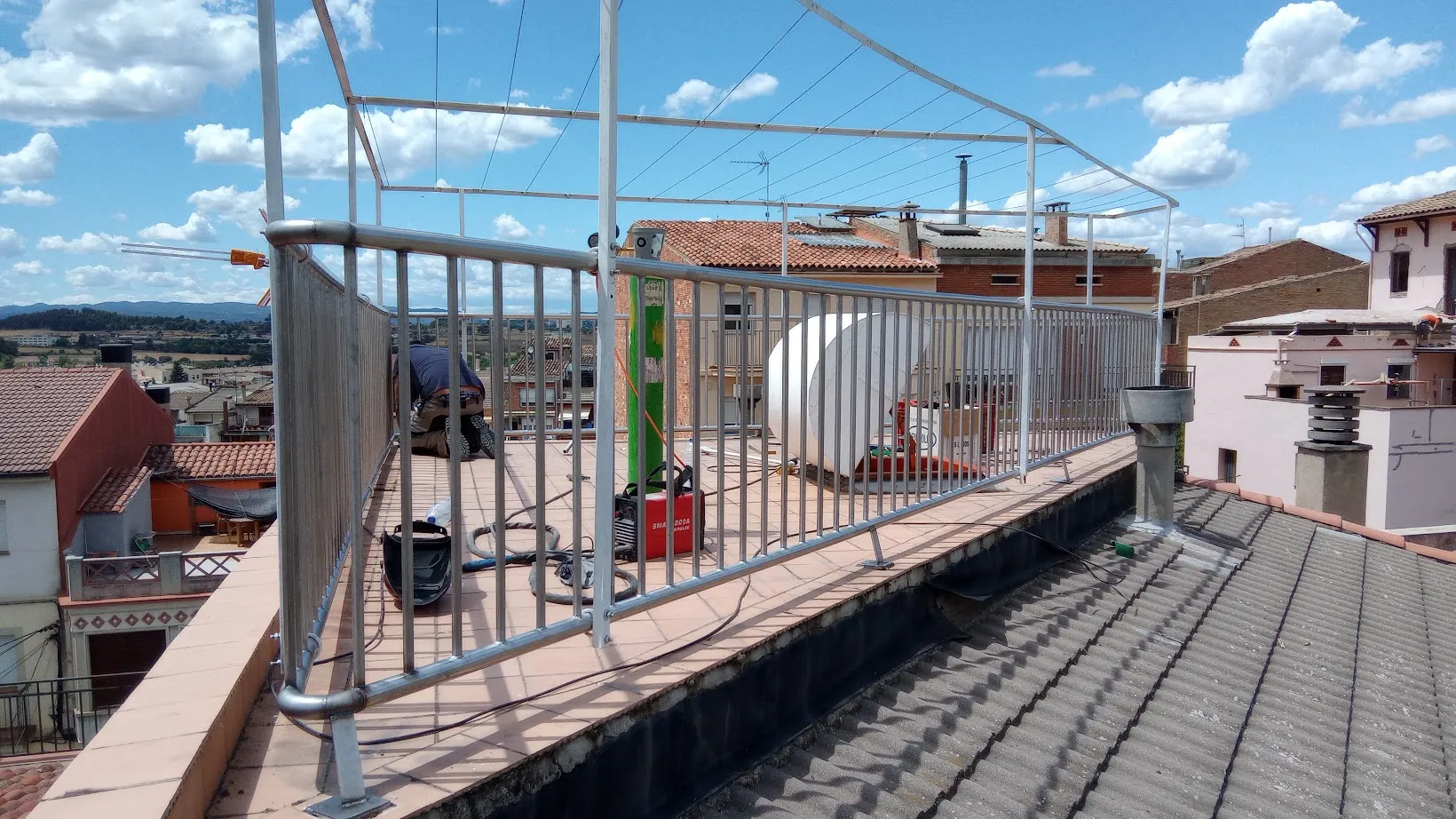Fabricación barandilla para terraza - 2